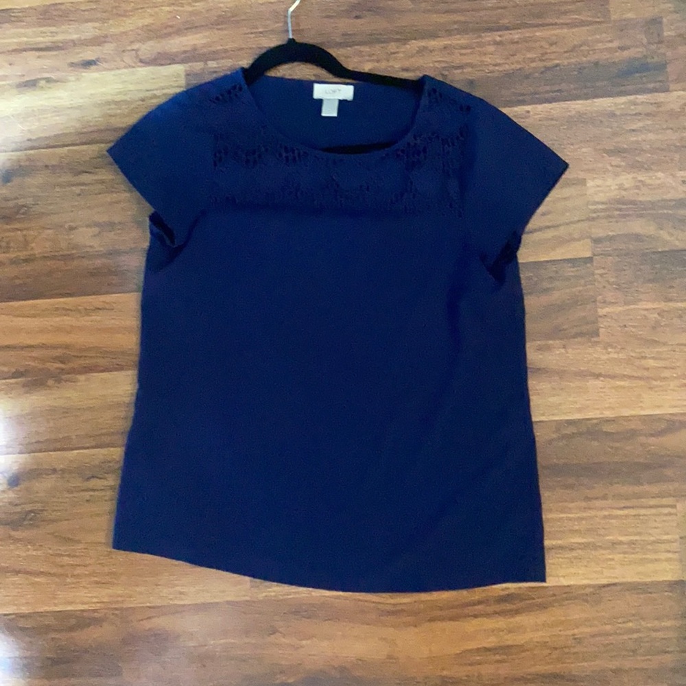 Loft top blue
